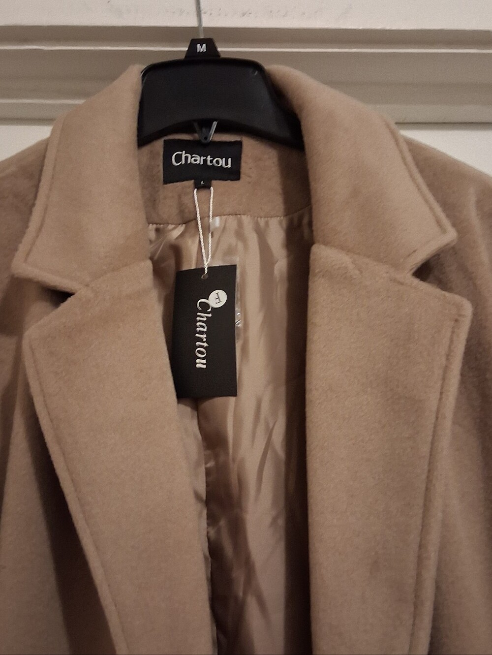 Women's Long Tan Trench Coat - Timeless Oversized Style